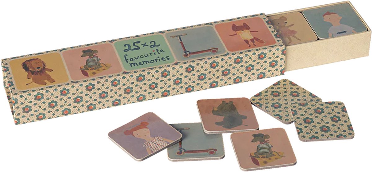 Maileg | Memoryspel, 50 stuks